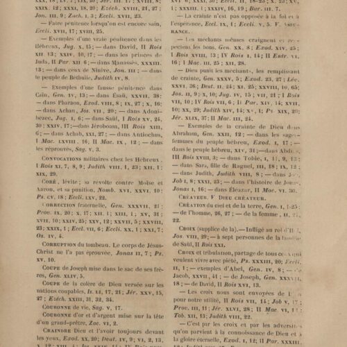 26 x 17 εκ. 10 σ. χ.α. + 523 σ. + 5 σ. χ.α., όπου στο φ. 2 κτητορική σφραγίδα CPC στο re